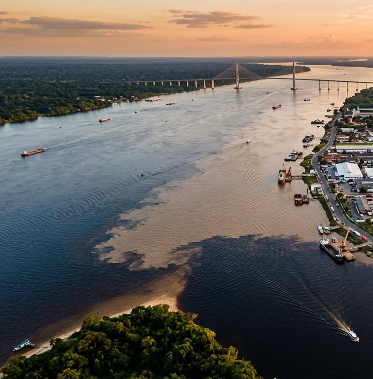 Ponte Rio Negro, em Manaus